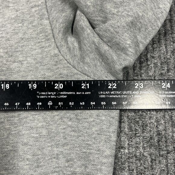 PUMA Taping Hoodie Fleece‎ Sweatshirt Mens Medium Pullover Spellout Athleisure - Picture 13 of 15